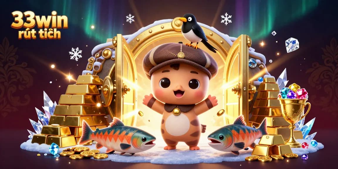 Experience thrilling wins with 33win rút tiền in a captivating casino scene!