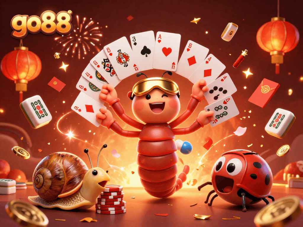 Experience the excitement of go88 with vibrant characters and dynamic gaming elements.