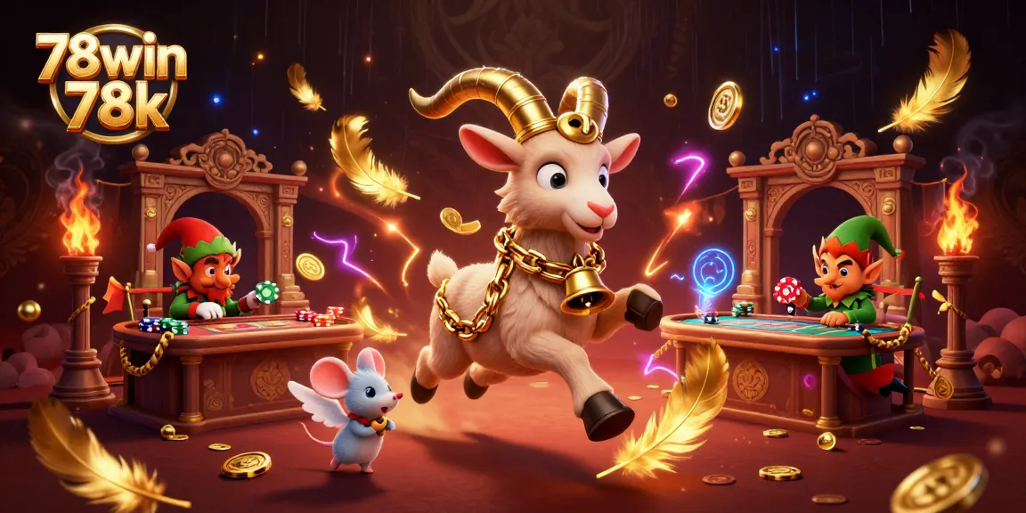 Experience festive thrills with 78win 78k as Krampus hosts a vibrant, chaotic casino scene.