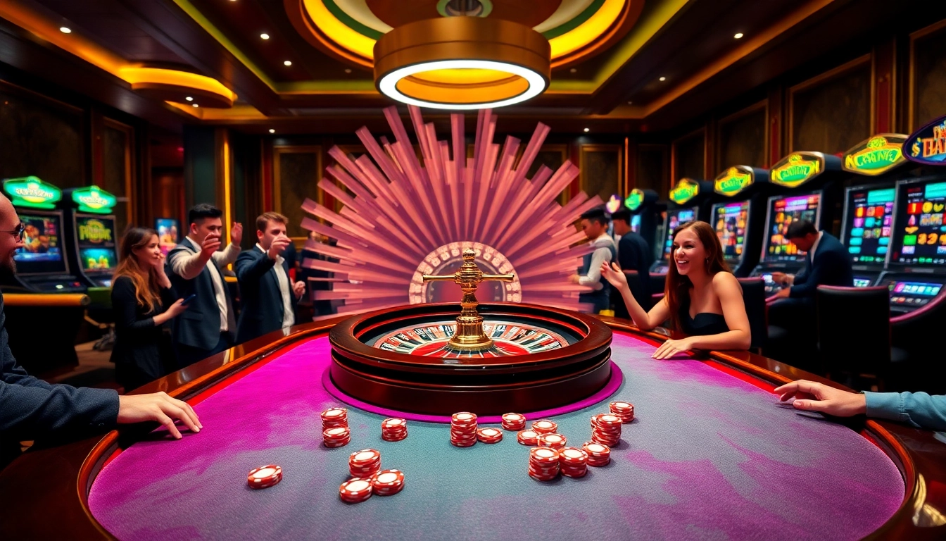 Experience thrilling gameplay at https://ku88it.com/ with dynamic casino tables and vibrant slot machines.