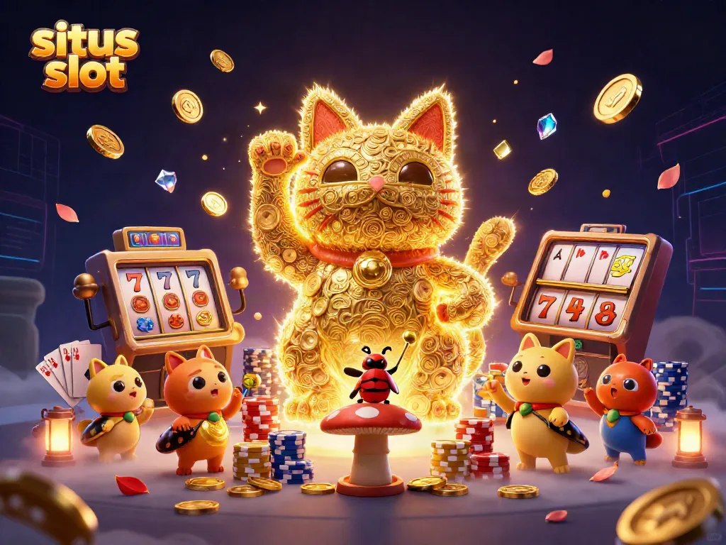 Experience thrilling gameplay at situs slot with dynamic slot reels showcasing big wins and vibrant symbols.