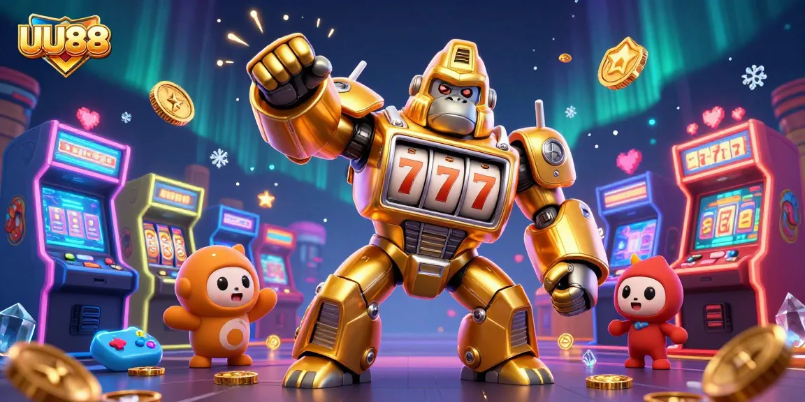 Experience thrilling gameplay with UU88 in a vibrant, dynamic casino scene