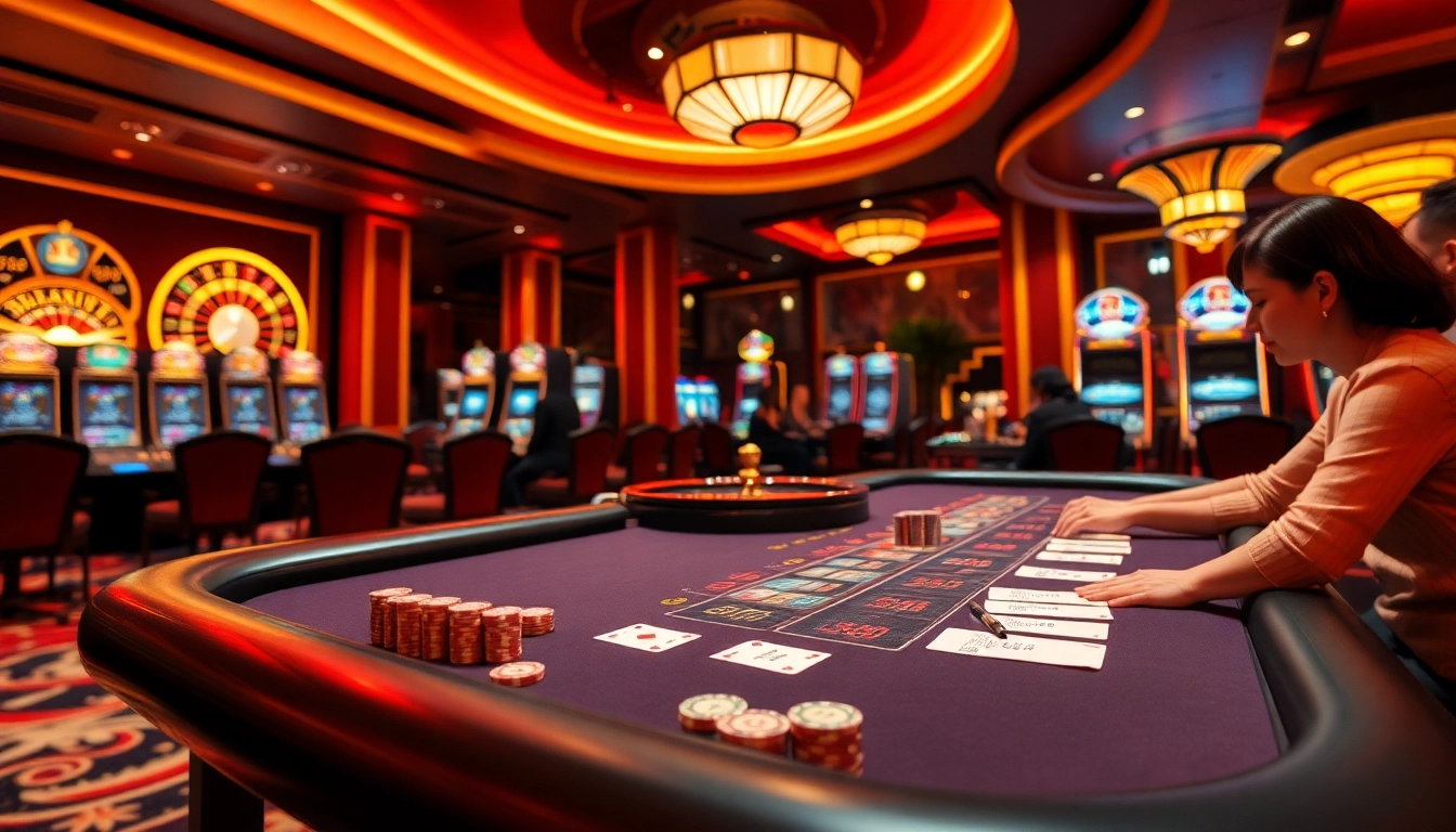 Experience the excitement of go 99 with vibrant casino tables and lively gameplay.