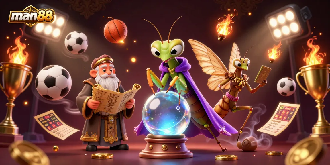 Engage with man88's vibrant casino experience through this captivating 3D illustration.