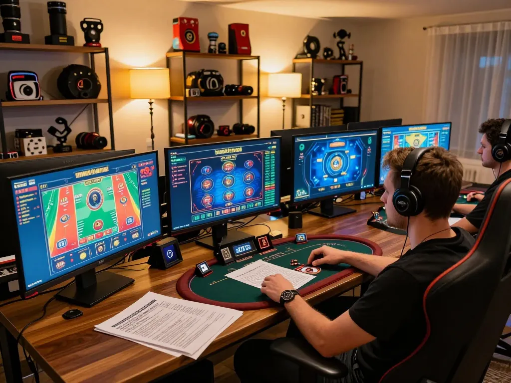 TWIN68 offers an immersive online poker experience with strategical gameplay setup.