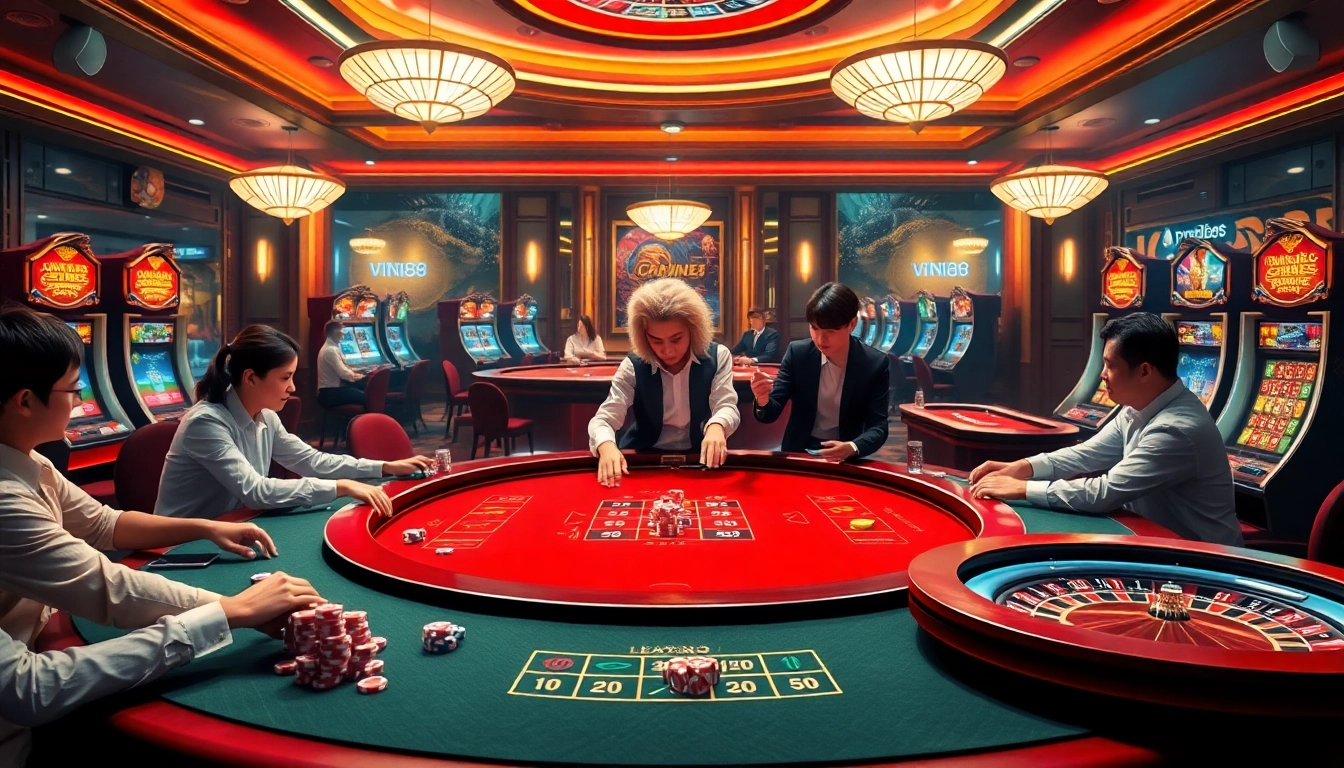 Experience the excitement at vin88 nhà cái with engaging casino games and vibrant ambiance.