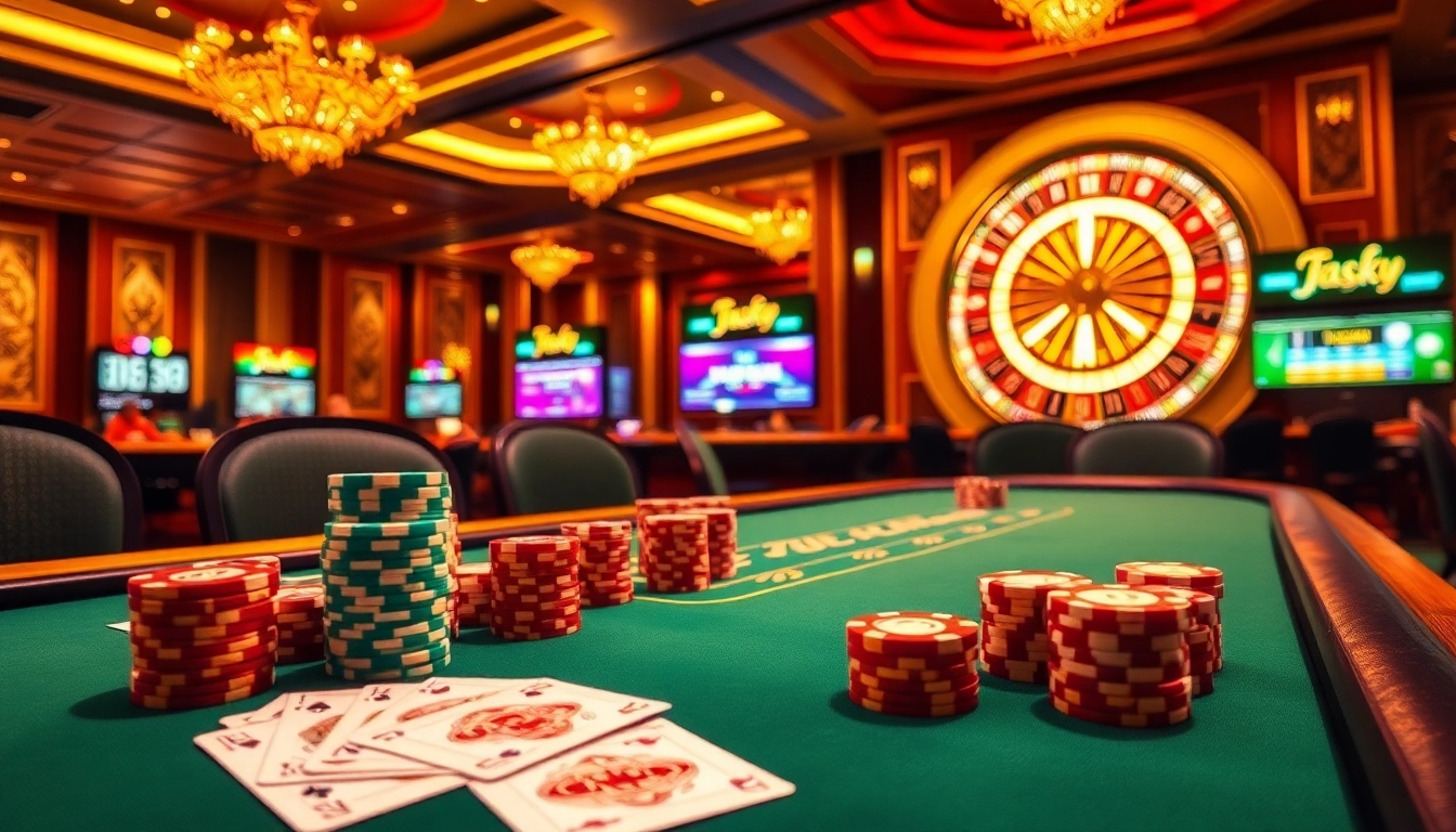 Engage with thrilling poker action at lucky88's luxurious casino table.