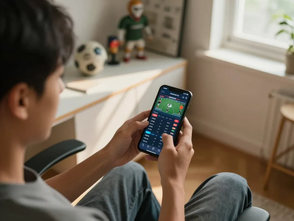 Engaging online betting scene showcasing keonhacai 88 live odds on a smartphone