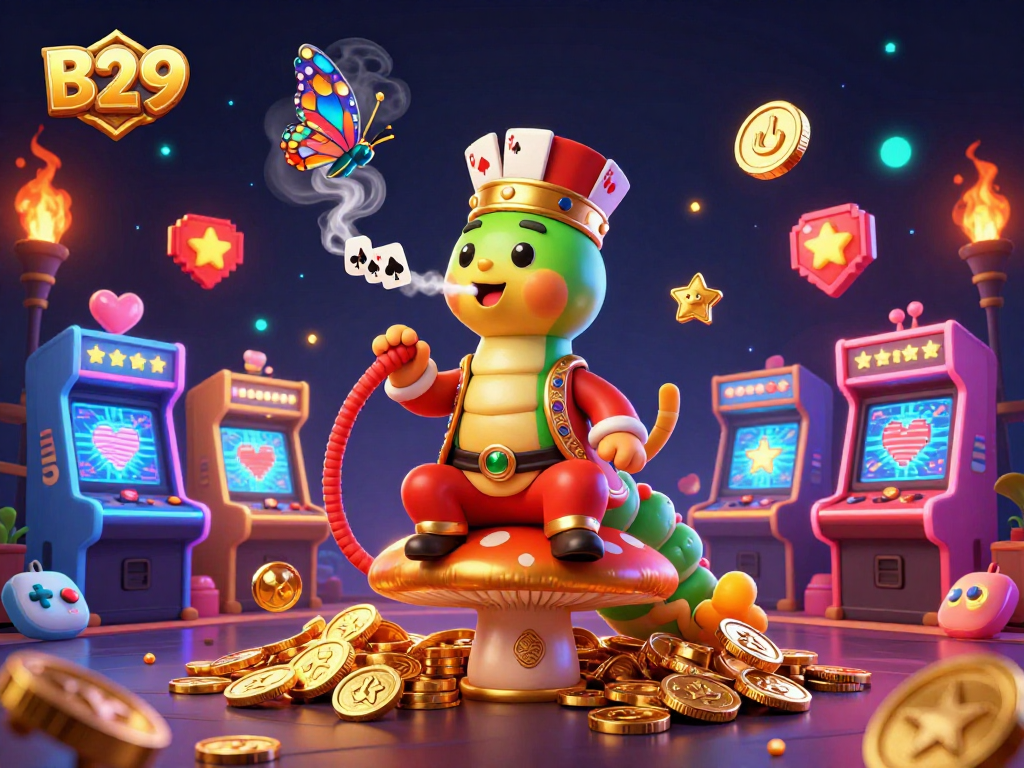 B29 transforms gaming with exciting casino experiences, showcasing vibrant arcade elements.