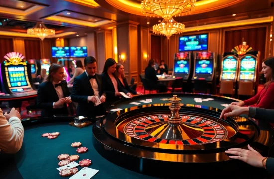 Experience high-stakes excitement with https://9bet9.in.net/ at an opulent casino table setting.