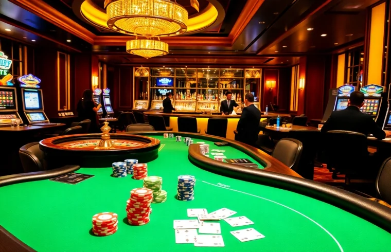 Experience the excitement of gambling at https://xx88brand.com/ featuring vibrant casino tables and lively players.
