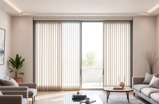 Hordeur op maat voor een moderne inrichting, met stijlvolle afwerking en natuurlijk licht.