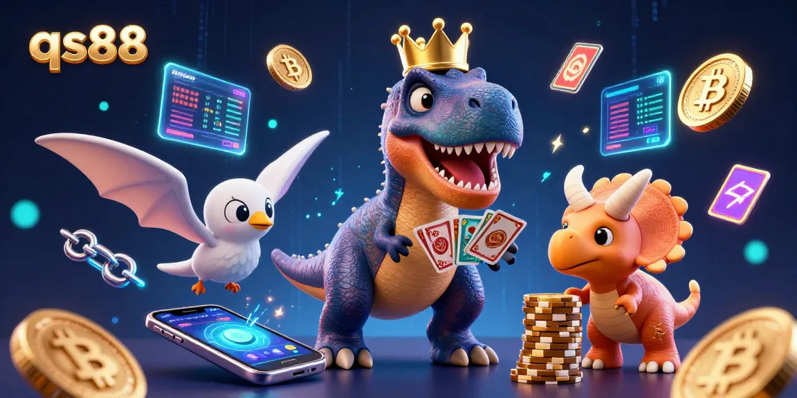 Experience the vibrant casino fun at qs88 with unique characters and lively gaming elements.